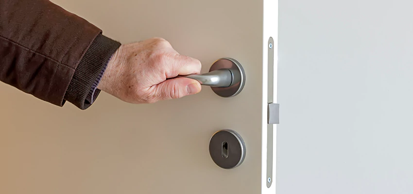 Restroom Locks Privacy Bolt Installation in Shafter, California